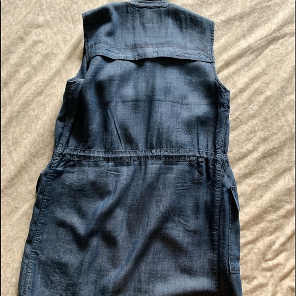 Gap lyocell sleeveless long vest - Picture 11 of 13